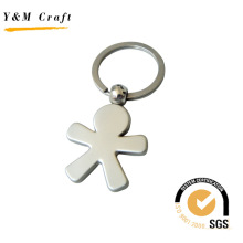 Keychain oval do keychain do anel chave do metal da promoção (y02335)